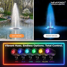 1 HP Floating Fountain & Aerator for Ponds and Lakes with 100 ft Cord