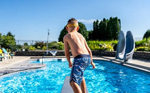 Global Pool Products 18" U Frame Diving Board - Polished Stainless Steel Base - GPP-DB-UB18-SS