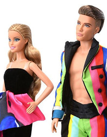 Barbie Mattel DRW81 Moschino Barbie and Ken Doll Gift Set