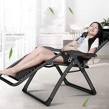 Lightweight Zero Gravity Patio Chairs Reclining Garden Outdoors Sun Lounger Folding Office Recliner with Cushions (Color : Without Cushions) (Color : with Cushions) (Without Cushions)