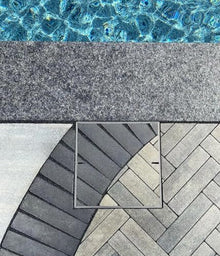 HIDE Pool Skimmer Cover Kit - 12" Luxury Hidden Skimmer Lid (2.5" Inlay Depth)