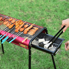 HBJWOV Complete Set of Outdoor Camping Carbon Barbecue Grill Home Charcoal Barbecue Grill Barbecue Rack