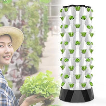 ZXSYYDS Vertical Hydroponic Indoor Growing System, Hydroponic Tower Growing Sytem, Garden Tower Hydroponic Growing Kit for Indoor Gardening, Fruits and Vegetables,6floors