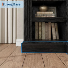 Homhougo Fireplace TV Stand for 80", Farmhouse Wood Entertainment Center