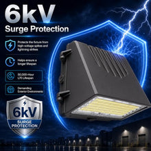 JCE Wall Pack LED Exterior Light, 60W -120W Adjustable Max 19200LM