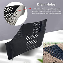 GJZDPMY Gravel Grid for Driveway & Pathway, 2-Inch Height Ground Stabilizer, Heavy-Duty Soil Control Grille for Agriculture & Parking, Durable Gravel Grate System