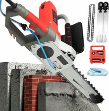 Electric Chainsaw, Wired Chainsaw-3m Power Cable, 5800/6500w Handheld Brushless Chainsaw, Concrete Cutting Chain Saw for Slotted Rebar, Marble, Bricks and Marble