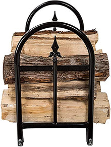 WXPWAMZ Firewood Rack Wood Racks Outdoor For Firewood, Firewood Log Rack, Firewood Holder 22.8 Inches High, Indoor/Outdoor Log Rack Fireplace Tool For Wood Storage