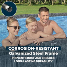 Bestway APX 365 24' x 12' x 52" Above Ground Pool Set with Sand Filter Pump
