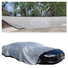 XBTGS Sun Shade Sail 80% Silver Reflective Shade Cloth for Garden Patio Sun Block Mesh Pergola Cover with Plant Protection Car Cover and Patio A,4x4M(13.1x13.1ft),4x4M(13.1x13.1ft)