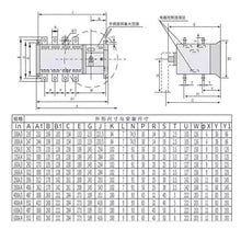 Dual Power Automatic Transfer Switch 4P 200A 250A 350A 400A