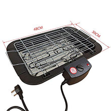 TEOYETTSF Portable Smoke Free Electric Grill Home Barbecue Outdoor Camping Picnic Burner Charcoal Oven