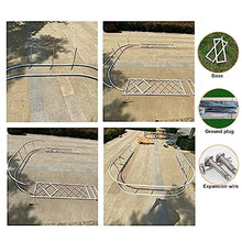 Strong Stable Garden Arches Frame 140-350cm Extra Wide Rose Arch comfortable Standing Wedding Archway Trellis Garden Arch Arbor Metal - Heavy Duty Steel Frame,Easy Assembly(Color:Black,Size:W350x40xH2