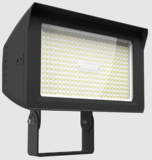 RAB Lighting RAB X22-150 4-Way Adjustable Dusk to Dawn LED Flood Light, 3000K/4000K/5000K CCT, 75W/100W/125W/150W, 55/75/90 Beam Adjustable, 0-10V Dim, 120-277V, Slipfitter Mount/Trunnion Kit Included