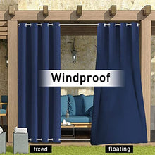 1pcs Patio Insulated Curtain Outdoor Curtain Garden Heat Resistant Top & Bottom with Fixed Eyelets Drapes (Color : A Size : 132x243cm) (A 132x243cm)