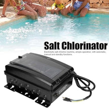 QIUFANGM Salt Water Pool Chlorination System, Automatic Cleaning Chlorinator, Electrolytic Chlorine Generator for Swimming, Spa,30g/h(30g/h)