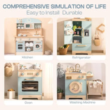 ROBOTIME Wooden Kids Kitchen Playset Toy Kitchen Sets