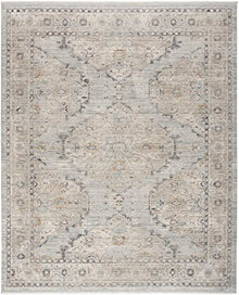 Nourison Nyle Distressed Area Rug Light Blue 12' x 15'9