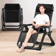 KAMPCO Zero Gravity Chair, Padded Reclining Sun Lounger Summer Pool Patio Outdoors Garden Chair with Cushion, Headrest, Cup Holder