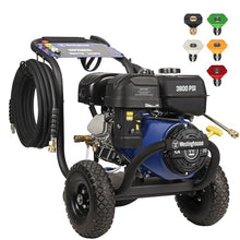 Westinghouse WPX3800 Gas Pressure Washer, 3800 PSI and 3.6 GPM, Onboard Soap Tank, Spray Gun and Wand, 5 Nozzle Set, for Cars/Fences/Driveways/Homes/Patios/Furniture, Black