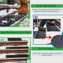 iumLeap Heated Snow Melting Mats for Stairs & Driveways – Efficient Ice Melt Solution, 10'' x 30'', 2 Inches/Hour Melting Rate, 5pcs