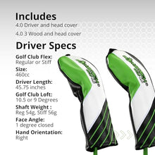 BombTech Golf Premium Golf Wood Set Black