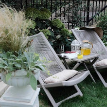 Apk i bc Modern Patio Chair, Outdoor Lounge Chair, Waterproof and Durable, Easily Movable, Suitable for Indoor and Outdoor Relaxation.(Dark,80 * 49 * 74 cm)