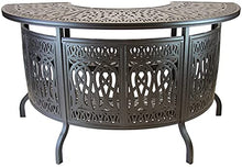 Patioland Elizabeth Outdoor Party Bar Cast Aluminum (Bar Table only)