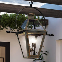 Urban Ambiance Luxury Historic Outdoor Pendant Light Bronze 23.5"H x 21.25"W