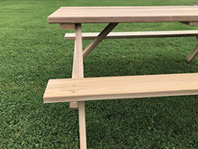 Dan's Outdoor Furniture Mfg. Co. LLC Western Red Cedar 72" Rectangular Top Picnic Table 6'