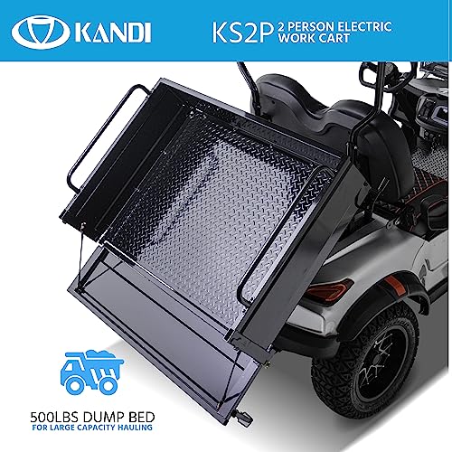 Kandi America Electric Cart with 5,000-Watt Motor Red