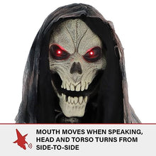 Haunted Hill Farm 7.0-Ft. Motion-Activated Rotting Reaper Animatronic