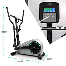 Bluefin Fitness CURV 2.0 Elliptical Cross Trainer Black
