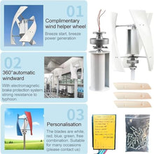 16000W 20000W Vertical Wind Turbine Generator - High-Efficiency 3-Blade PM