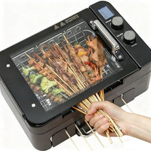 Multipurpose Hot Plate Grill Double Layer, Smokeless Electric Grill, 1000W Health BBQ Grill with Adjustable Temperature, for Outdoor Indoor Barbecue