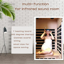 Tailake Two Person Infrared Sauna Room Yellow