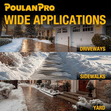 Poulan Pro Gas Snow Blower Single Stage 18 Inch with Electric Start, 190° Remote Chute Control, Lightweight, Compact