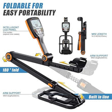 UYCVT Metal Detectors for Adults, Foldable Underground Metal Detector Adjustable Folding Metal Detector with High Accuracy Waterproof Search Coil LCD