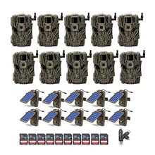 Stealth Cam Fusion X 26 MP Wireless Trail Camera Bundle with Solar Panel and 32GB SD Card