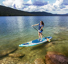 Body Glove Performer 11 Inflatable Stand Up Paddle Board Package Silver/Charcoal