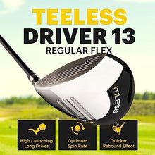 TEELESS TeeLess Driver 13 Right Ladies Flex Black