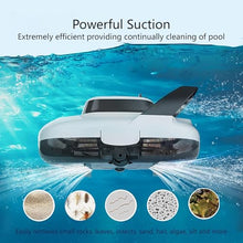 FENOKD Automatic Robotic Pool Cleaner and Vacuum for Inground Swimming Pools with Surface Skimmer