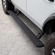 Go Rhino E1 Electric Running Board Kit for 15-24 F-350/F-250/F-150 Textured Black