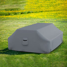Covers & all Picnic Table Cover, 12 Oz Waterproof UV & Weather Resistant Protector, Outdoor Patio Table Bench Outside Furniture Cover with Air Vents & Drawstrings (98”L x 63”W x 37”H, Gray)