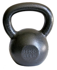 Ader Sporting Goods Ader Premier Kettlebell Set with DVD Grey
