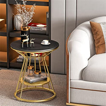 NRFJFOP Living Room Bedside Small Round Table Side Corner Several Nordic Sofa Cabinet Balcony