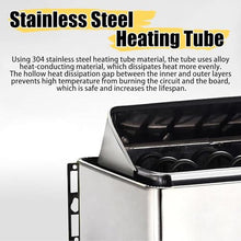 Pfps 9KW Sauna Heater, Steam Bath Electric Stove with Built-in Controls, 304 Stainless Steel Heating Tubes, Rapid Warm-Up, Wall-Mounted for Home, Hotel, Shower 8KW-In220