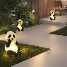 Xinmeiyue Lawn Light,Outdoor Panda Light, Figurine Lights,Landscape Light, Yard Decorations Outdoor Light,Waterproof Garden Animal Light, Courtyard Light, For Birthday Gift, Christmas Holiday(Standing
