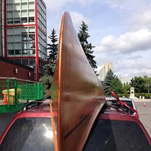 GUNKY Cedar Strip Fishing Boat 16' Wooden Canoe/Kayak Wood Color
