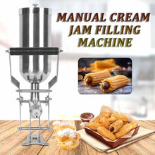 Commercial Donut Filling Machine, Manual Injector with Stainless Steel for Kitchen and Restaurant